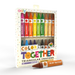 OOLY Color Together Triangular Crayons 18 Pack Skin Tone