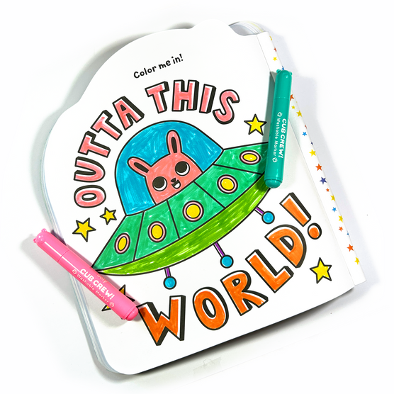 OOLY Cub Crew Washable Markers Set of 8 Vibrant Colors