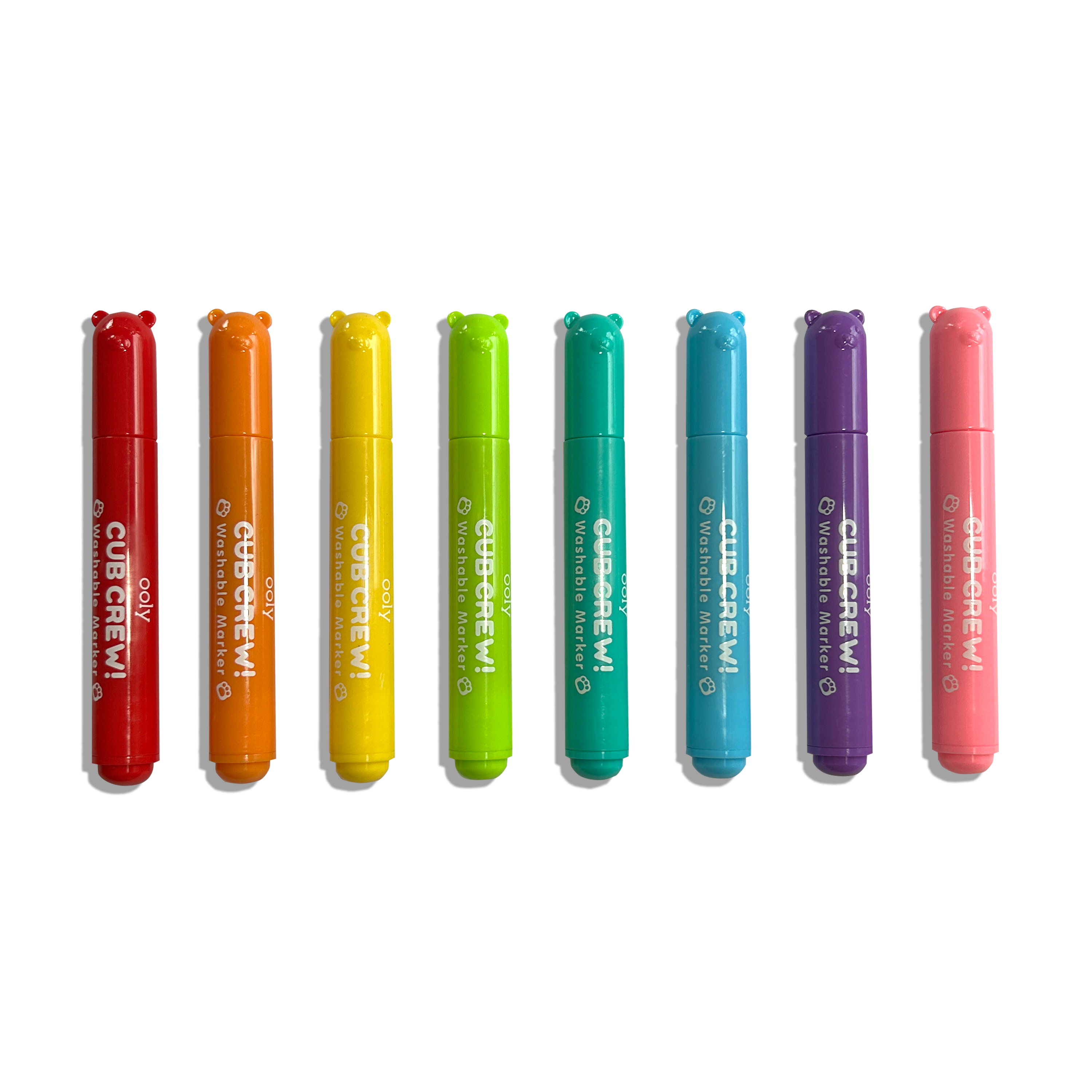 OOLY Cub Crew Washable Markers Set of 8 Vibrant Colors
