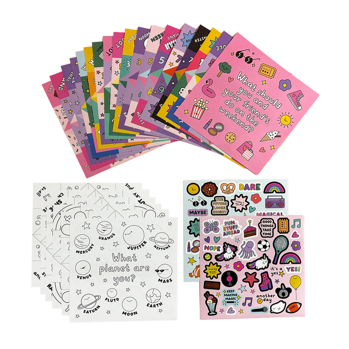 OOLY DIY Fortune Tellers Activity Kit 24ct