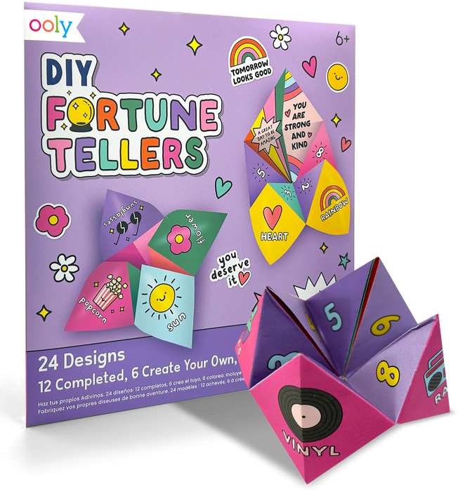 OOLY DIY Fortune Tellers Activity Kit 24ct