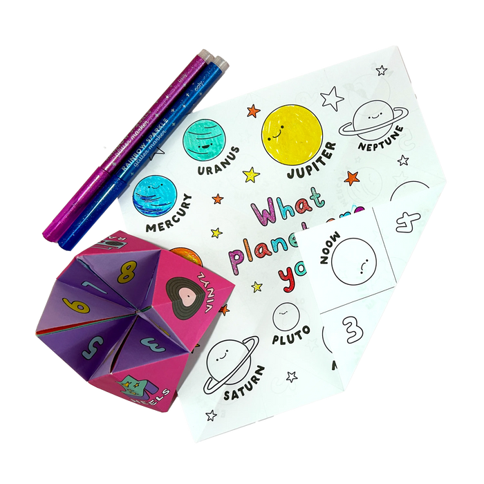 OOLY DIY Fortune Tellers Activity Kit 24ct
