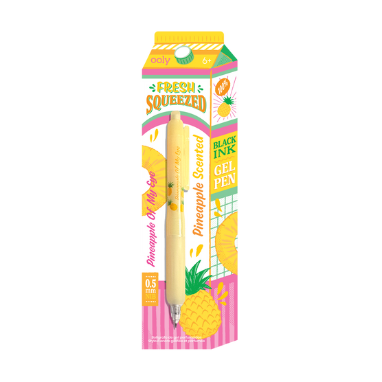 Fresh Squeezed Scented Gel Pens - 4 Flavors to Choose From