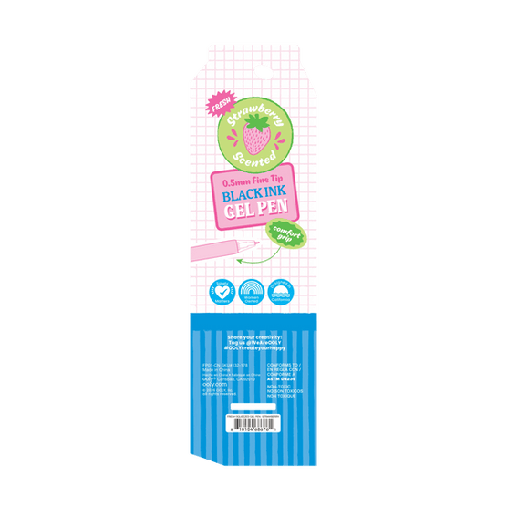 Fresh Squeezed Scented Gel Pens - 4 Flavors to Choose From