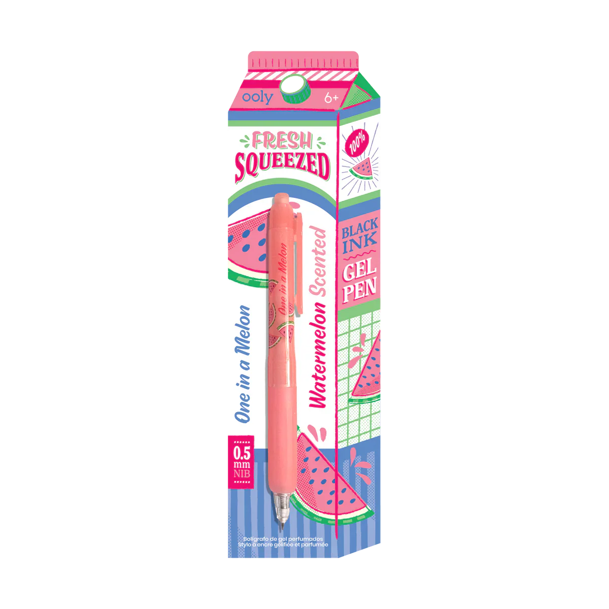 Fresh Squeezed Scented Gel Pens - 4 Flavors to Choose From