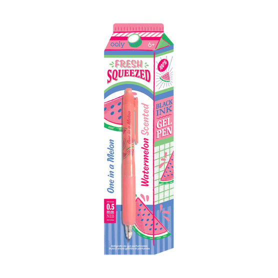 Fresh Squeezed Scented Gel Pens - 4 Flavors to Choose From