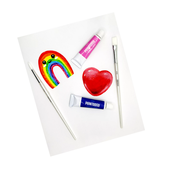 OOLY Paintology Acrylic Paint Set 12 Classic Colors