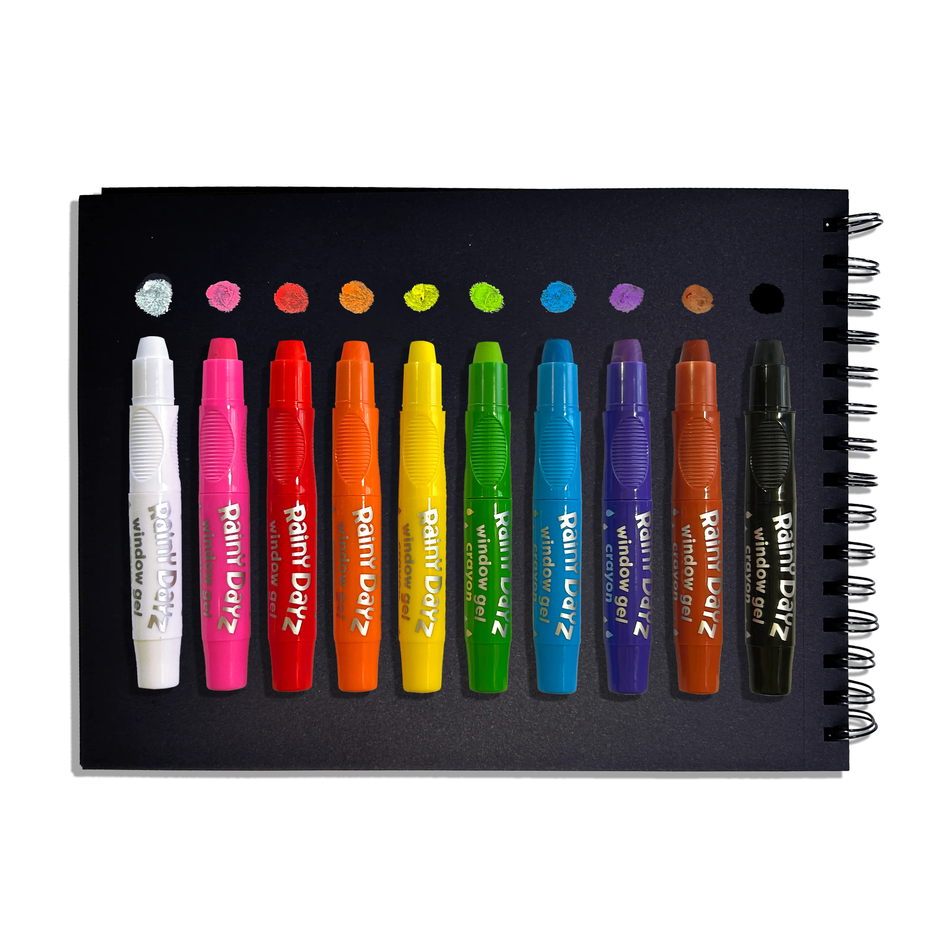 OOLY Rainy Dayz Window Gel Crayons Set of 10
