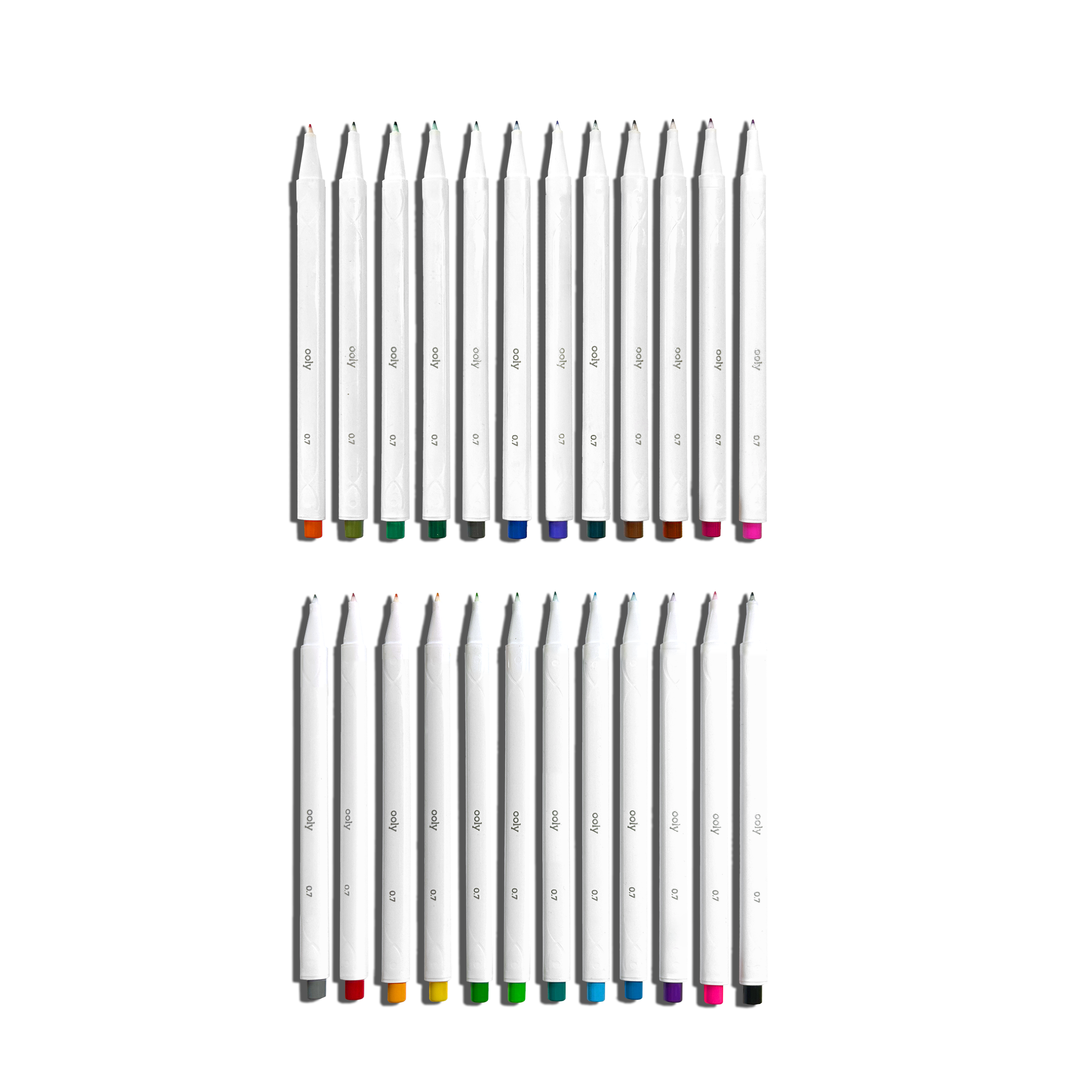 OOLY Seriously Fine Tip Markers Set of 24