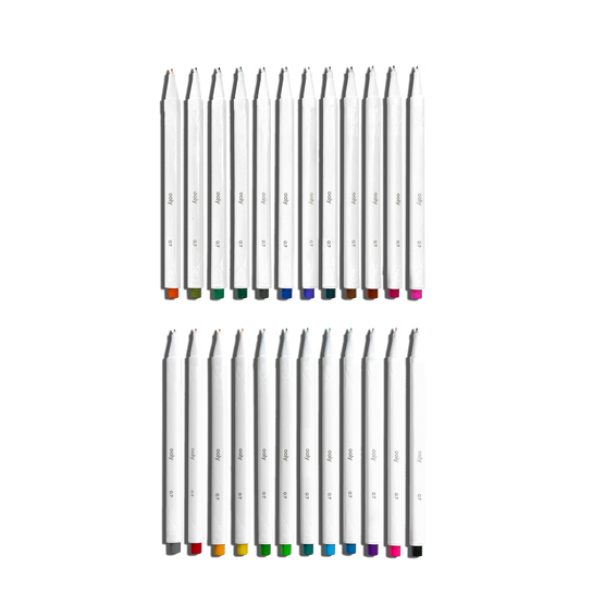 OOLY Seriously Fine Tip Markers Set of 24