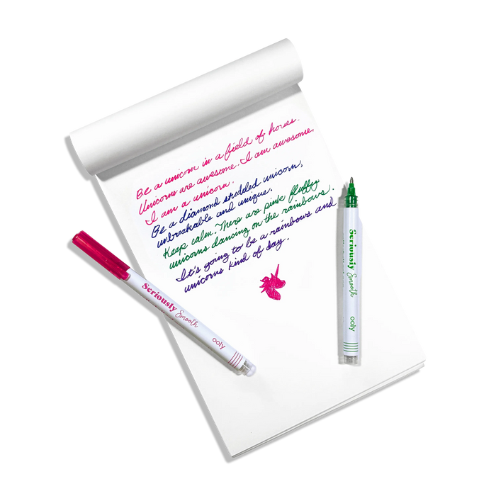 OOLY Seriously Smooth Rollerball Gel Pens 6-Piece Set