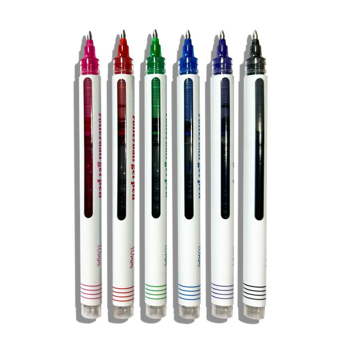 OOLY Seriously Smooth Rollerball Gel Pens 6-Piece Set