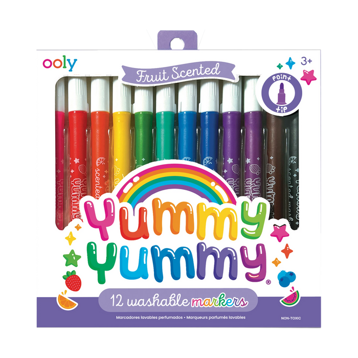 Yummy Yummy Scented 12 Washable Markers