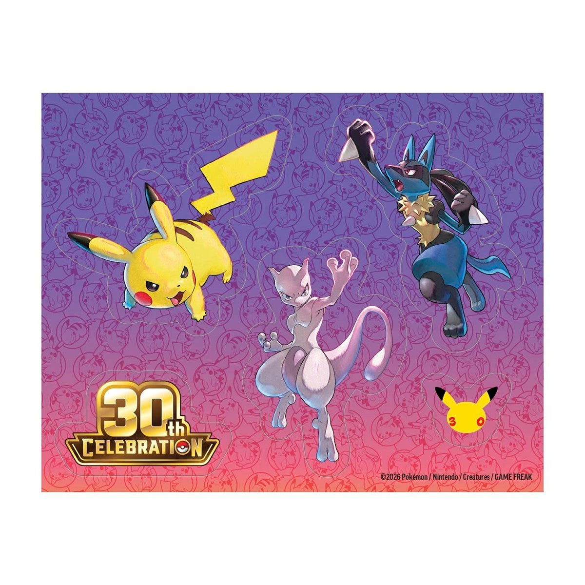 Pokémon Center Pokémon TCG: 30th Celebration Tech Sticker Collection Lucario