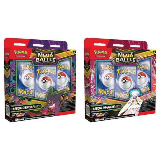 Pokémon TCG: Mega Battle Deck - Mega Gengar ex & Mega Diancie