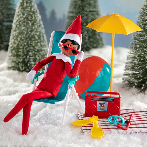 Elf on the Shelf: Polar Props™ Beach Vacation Set