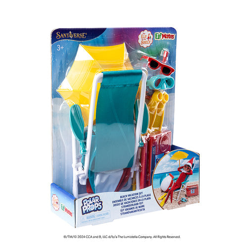 Elf on the Shelf: Polar Props™ Beach Vacation Set