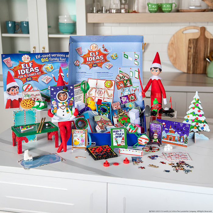 The Elf on the Shelf Polar Props Fun & Games Kit