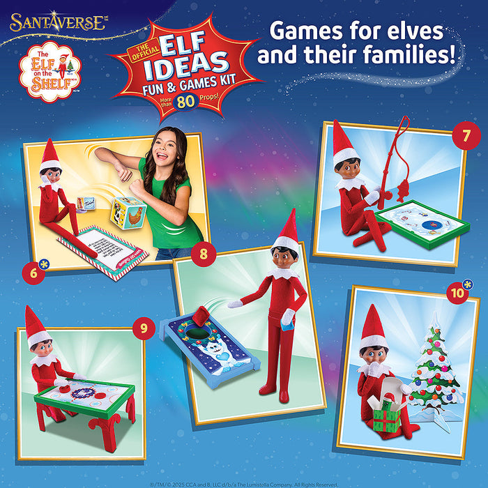 The Elf on the Shelf Polar Props Fun & Games Kit