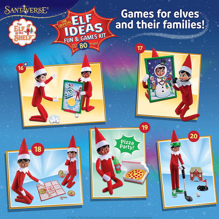 The Elf on the Shelf Polar Props Fun & Games Kit