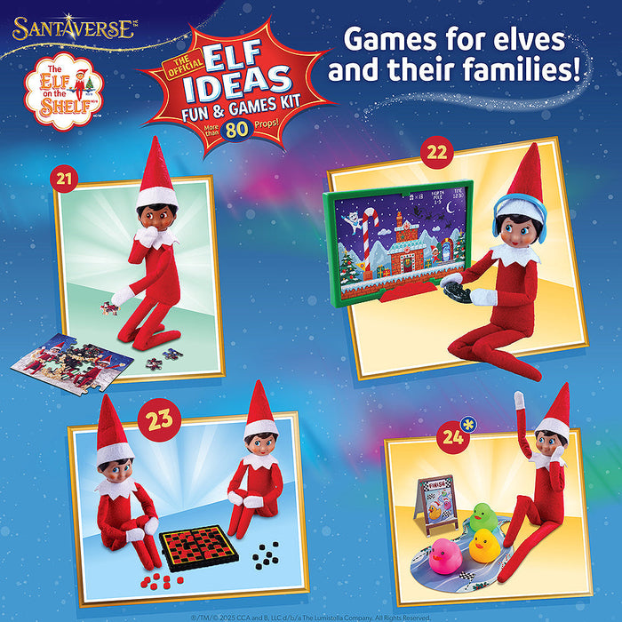 The Elf on the Shelf Polar Props Fun & Games Kit