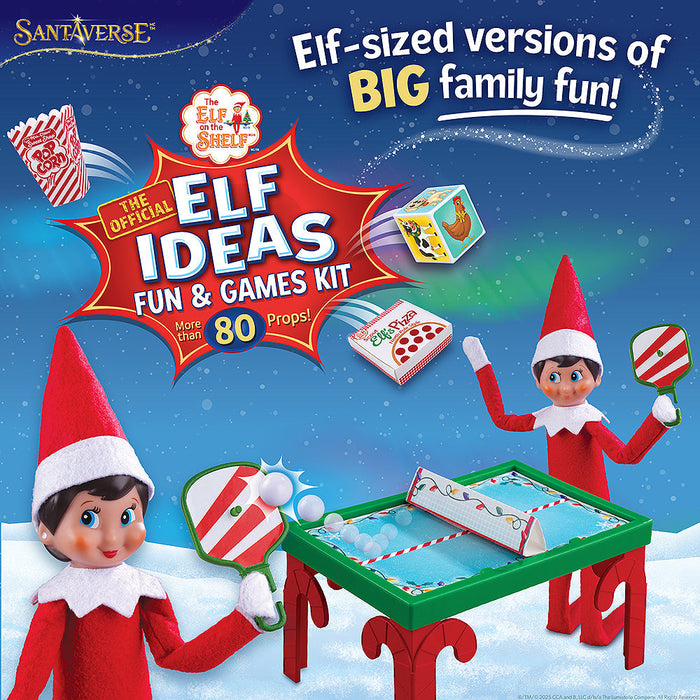 The Elf on the Shelf Polar Props Fun & Games Kit