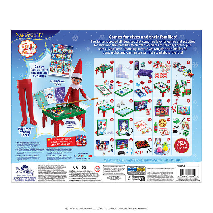 The Elf on the Shelf Polar Props Fun & Games Kit