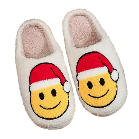 Santa Happy Face Slipper