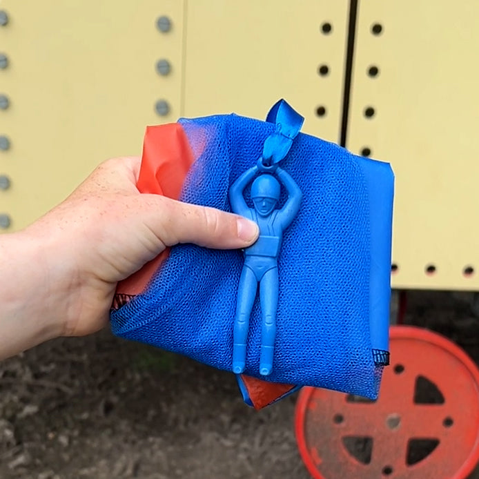 Tiger Tribe Parachuters Eco-Friendly Bioplastic Toy for Active Kids