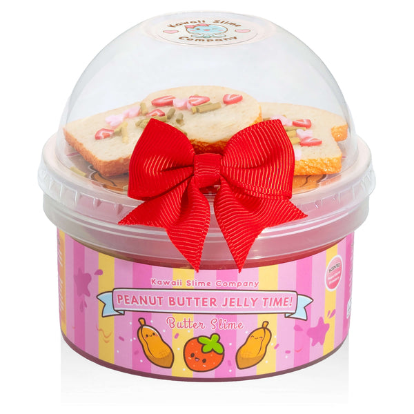 Peanut Butter Jelly Time Slime Kawaii