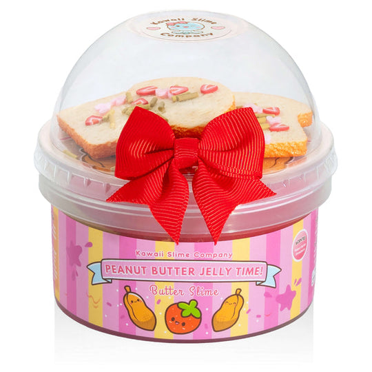 Peanut Butter Jelly Time Slime Kawaii