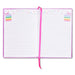 Iscream Piece of Cake Journal Furry Cover with Chenille Patches