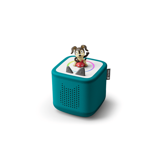 Toniebox 2 Tropical Teal Playtime Puppy Starter Set: Screen-Free Kids Audio Player