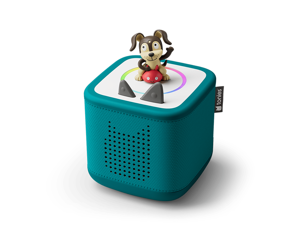 Toniebox 2 Tropical Teal Playtime Puppy Starter Set: Screen-Free Kids Audio Player