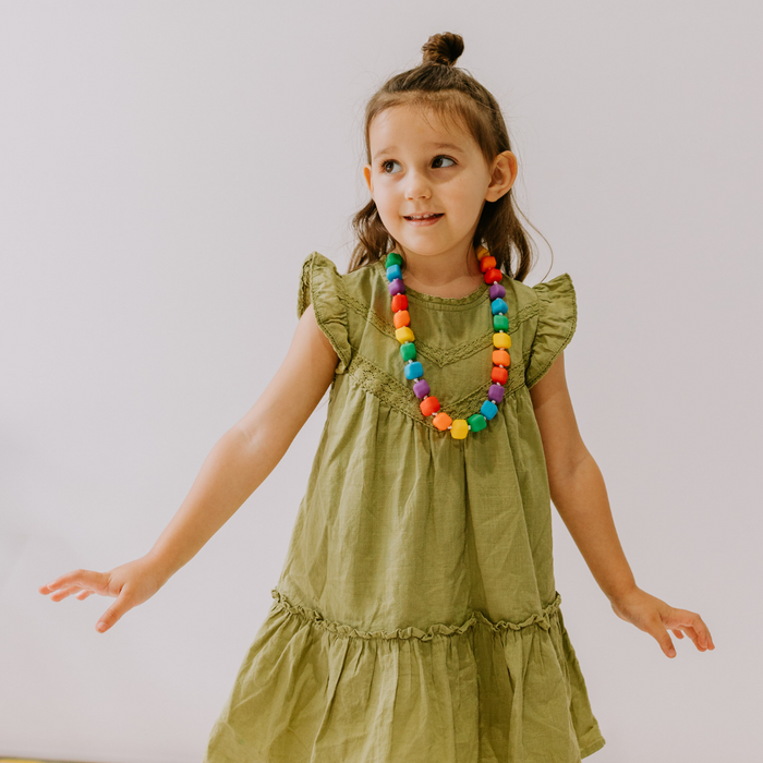 Jellystone Designs Princess & the Pea Sensory Chew Necklace