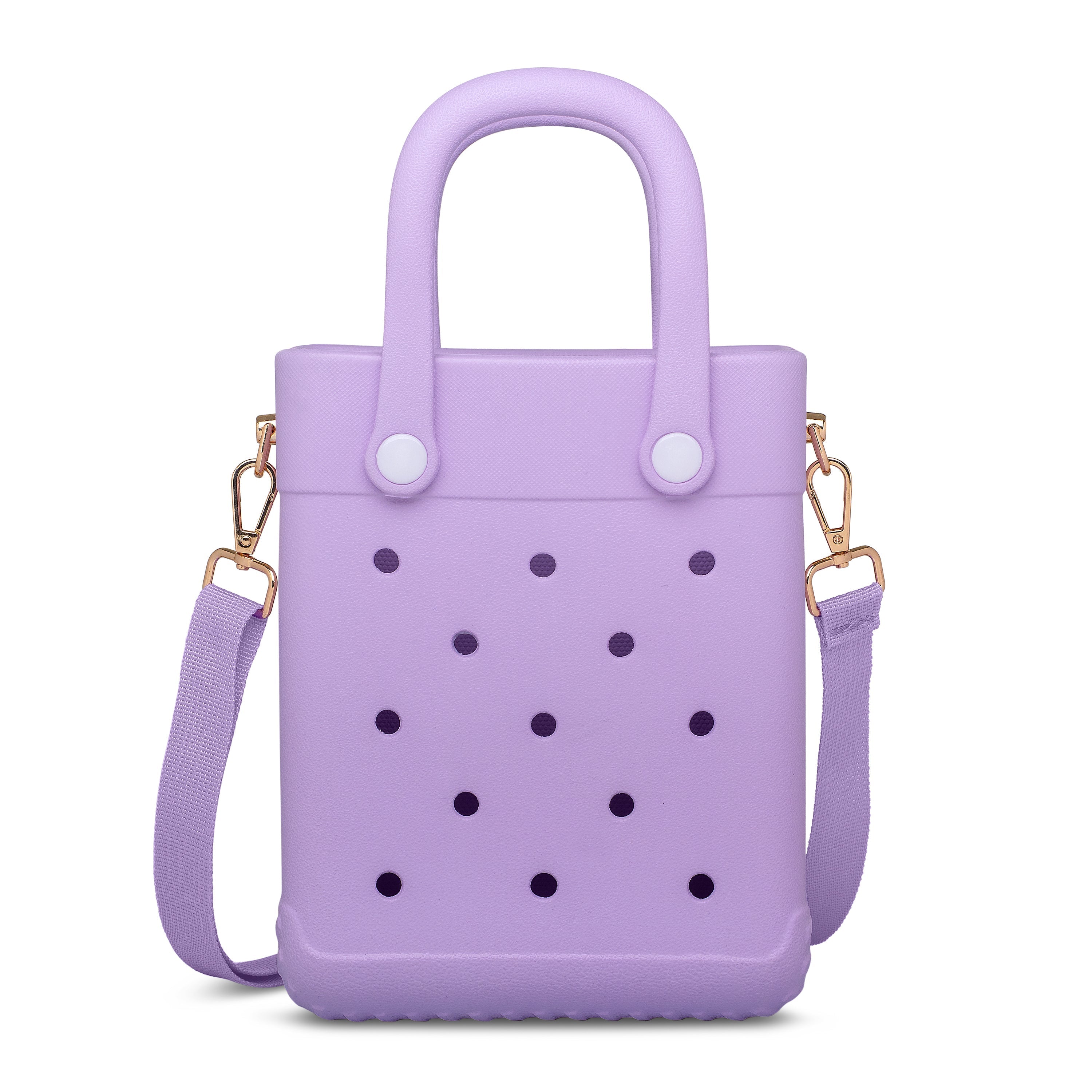 Purple Charm Bag