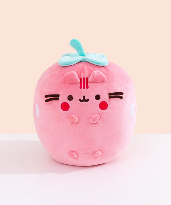 Pusheen Fruits Scented Strawberry Squisheen Plush
