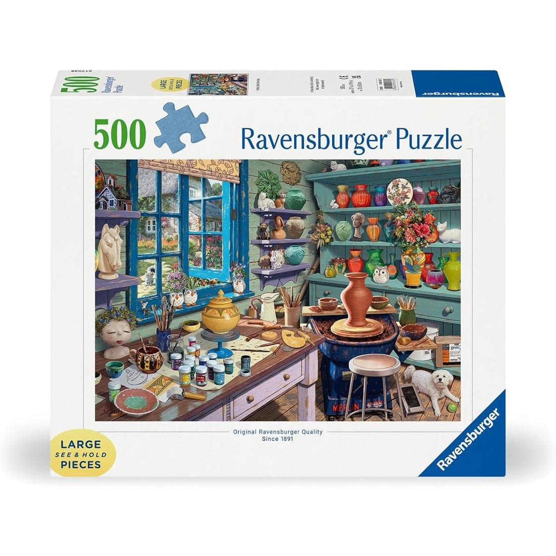 Pottery Studio 500 Piece Puzzle