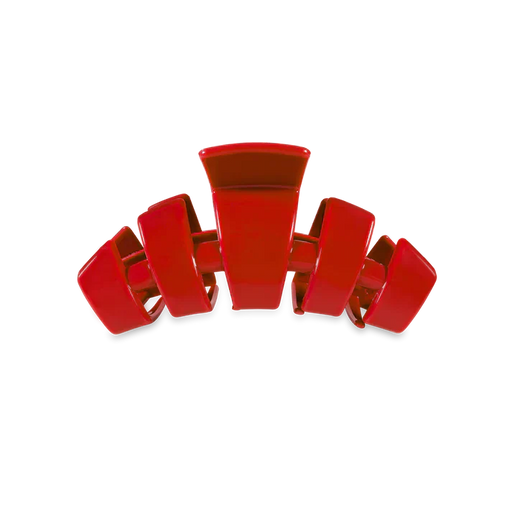Teleties Classic Red Carpet Ready Small Claw Hair Clip Red
