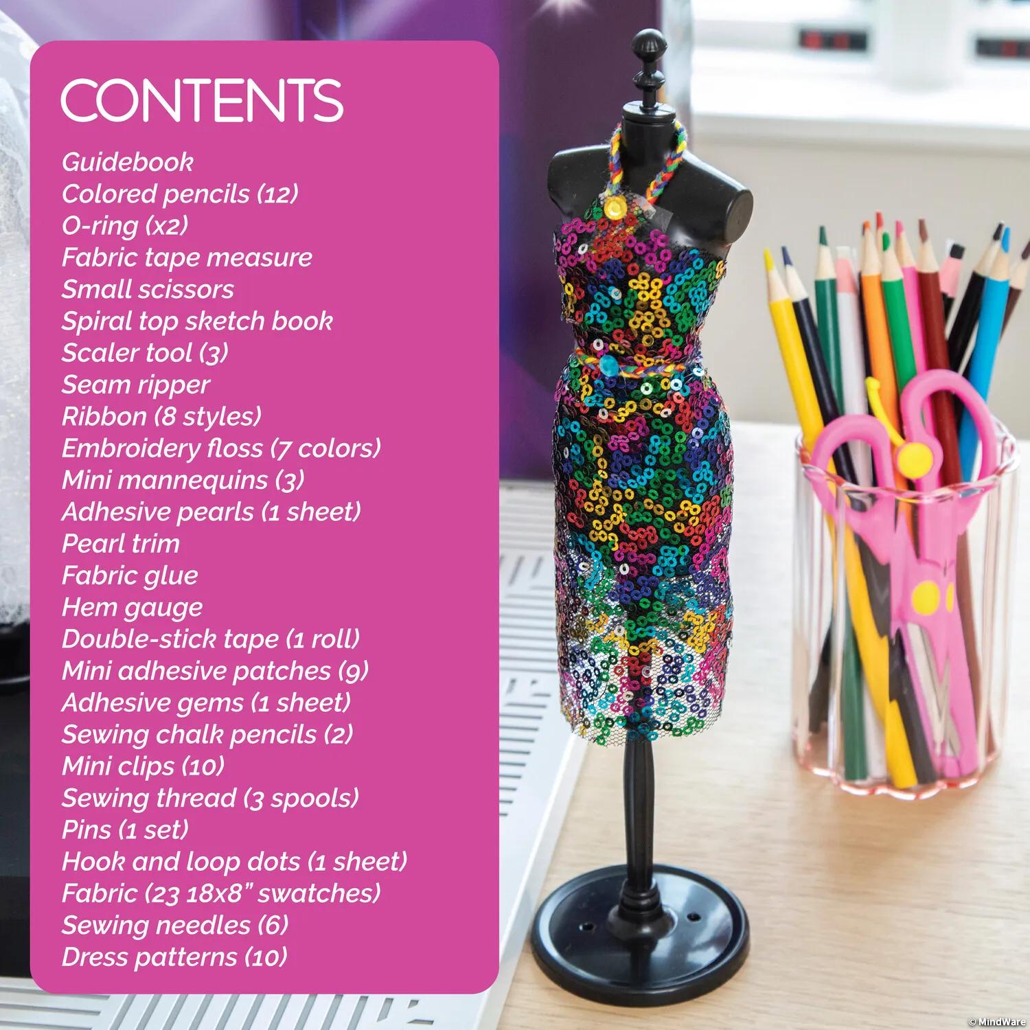 Run the Runway Fashion Design Kit – Creative Dress Styling & Sketching Set for Kids