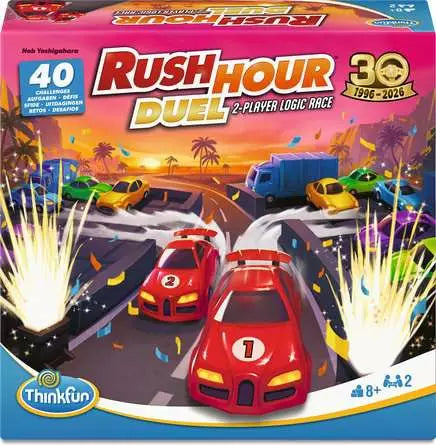 ThinkFun Rush Hour Duel Logic Board Game