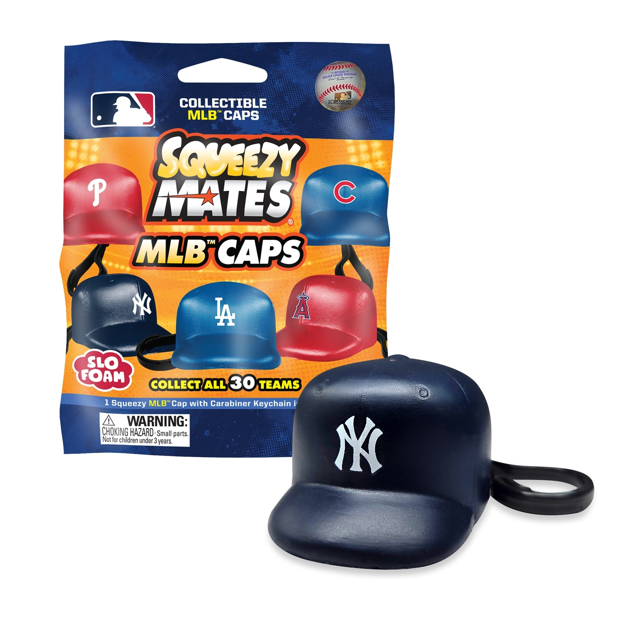 MLB Squeezymates Caps Blind Bag