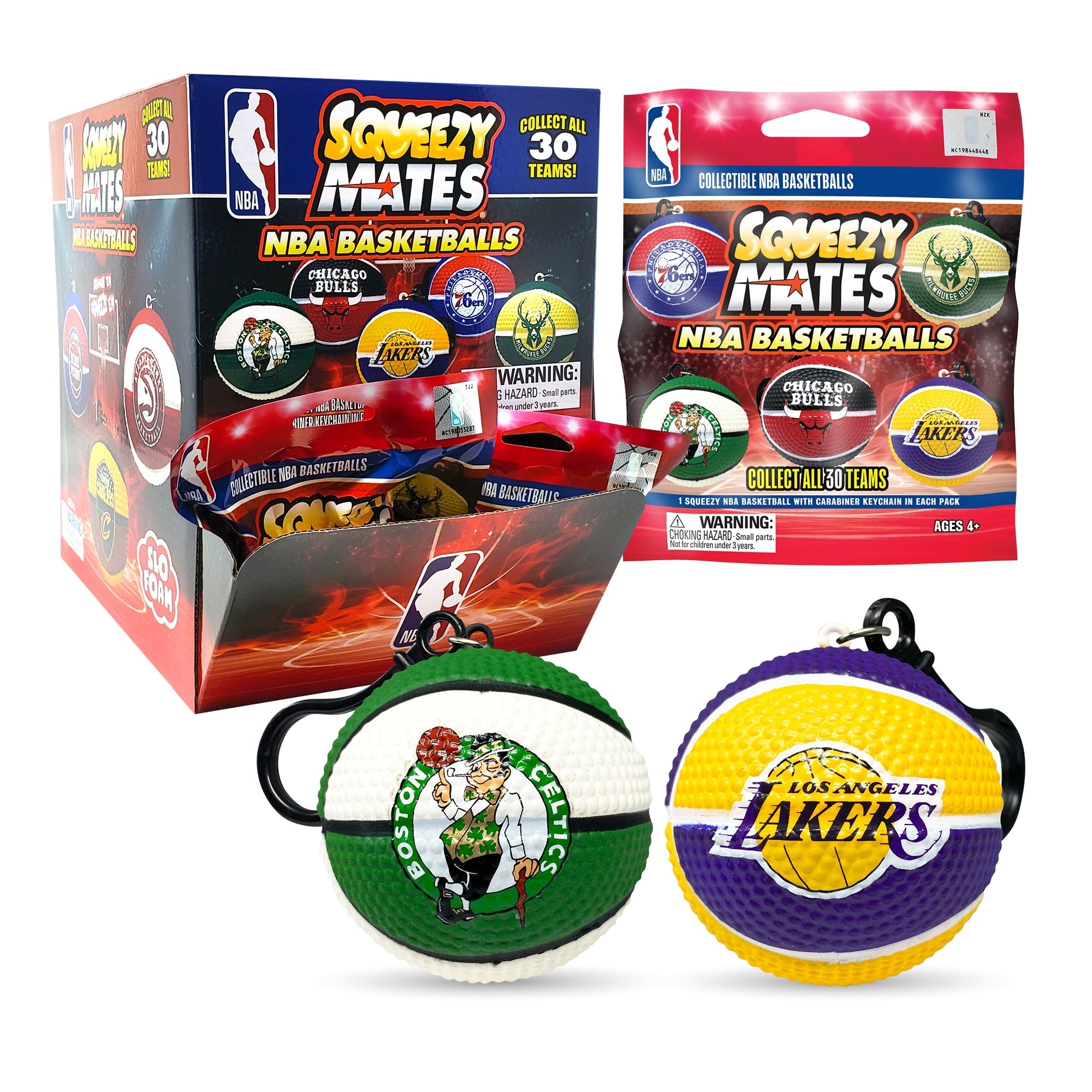 SqueezyMate NBA Basketball Blind Bag