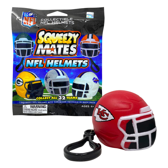 Party Animal NFL Squeezy Helmet Blind Pack Display