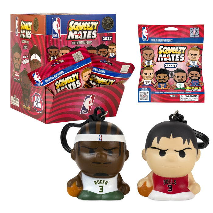 Party Animal SqueezyMates NBA 2027 Gravity Feed Display 24ct