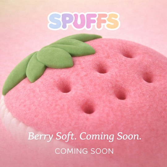 SPUFFS - Sticky Puff Foam Squishies - Strawberry