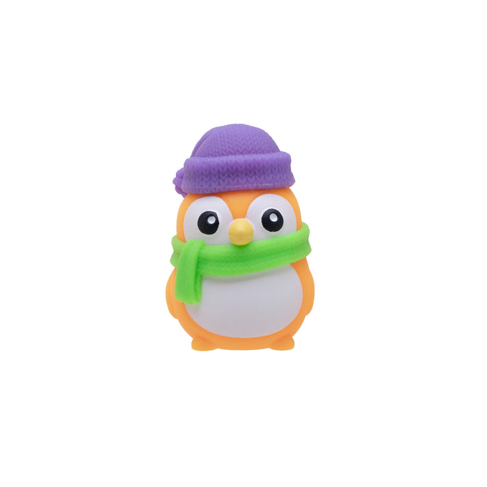 NeeDoh Polar Glow Penguin Sensory Squish Glow-in-the-Dark