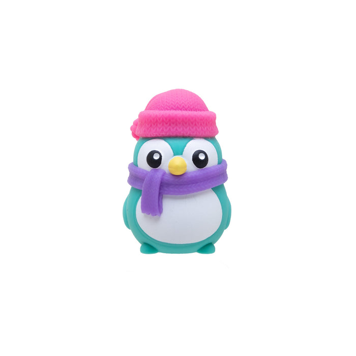 NeeDoh Polar Glow Penguin Sensory Squish Glow-in-the-Dark