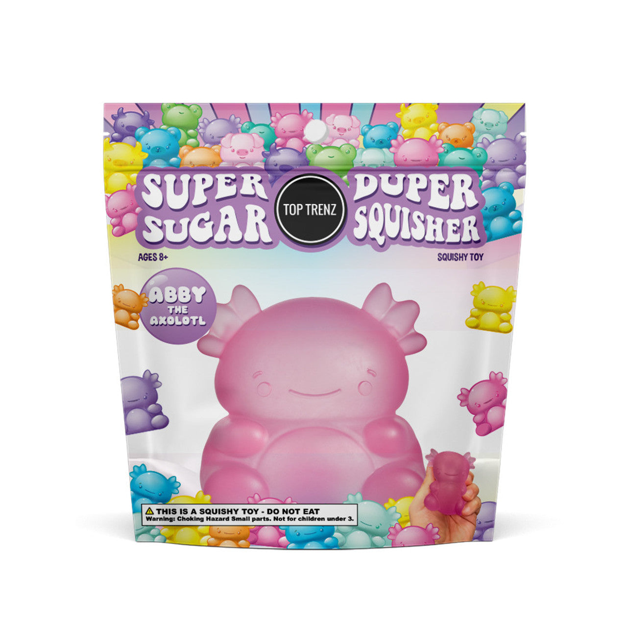 Super Duper Sugar Squisher Axolotl