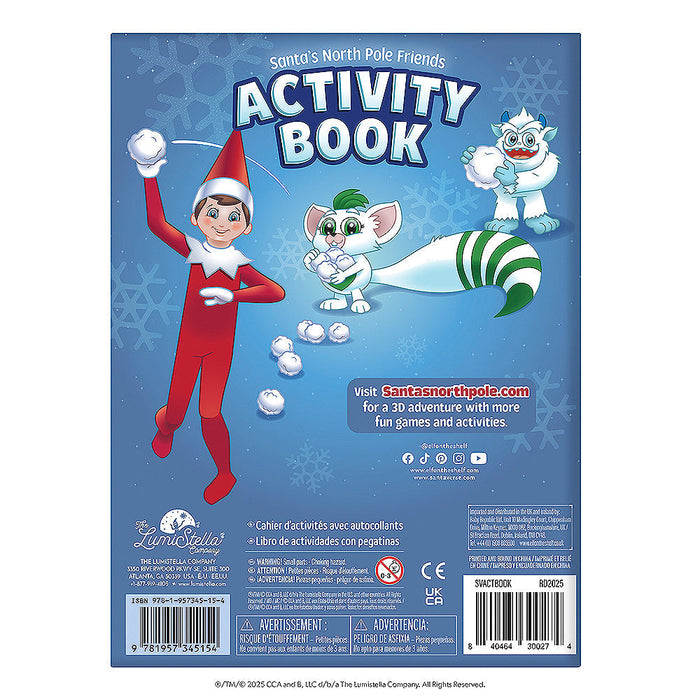 The Elf on the Shelf Santa's North Pole Friends Activity Book